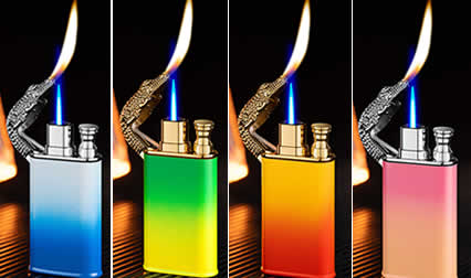 Croc lighter - Refill, Adjust the flame and Review